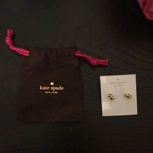 Kate Spade Gold Sailor’s Knot earrings